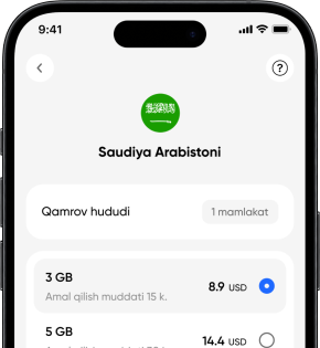 Payment screen Payment screen