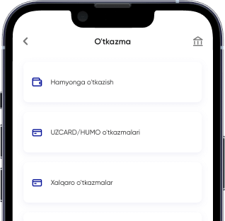 Payment screen Payment screen